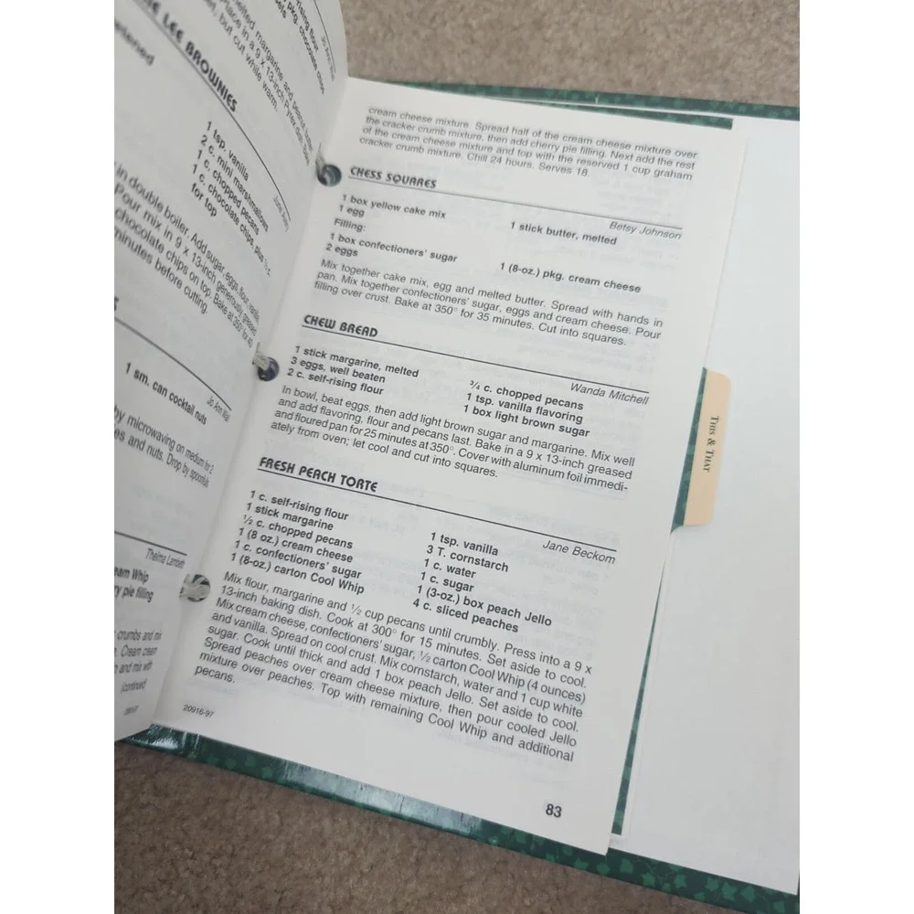 UMW Of First‎ United Methodist Church Spiral Cookbook Elon College, N.C.   1997